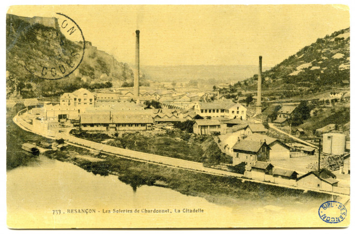 Besançon - Les Soieries de Chardonnet. La Citadelle [image fixe] , 1904/1907