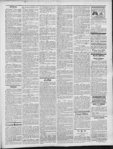 22/07/1931 - La Dépêche républicaine de Franche-Comté [Texte imprimé]