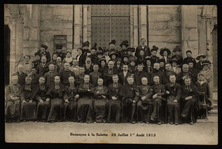 Besançon à la Salette - 1er août 1913. [image fixe] , 1904/1914
