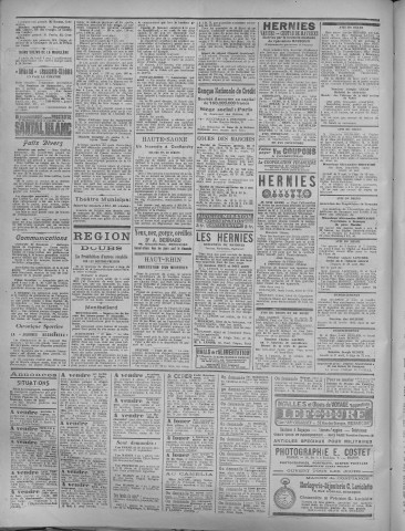04/05/1919 - La Dépêche républicaine de Franche-Comté [Texte imprimé]