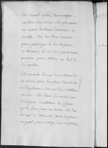 Ms Académie 22 - Onzième volume : années 1762-1764. — Éloquence