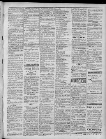 30/01/1905 - La Dépêche républicaine de Franche-Comté [Texte imprimé]