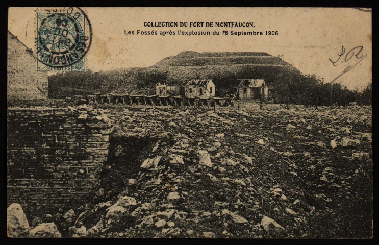 Les Fosses après l'explosion du 16 Septembre 1906. [image fixe] , 1904/1906