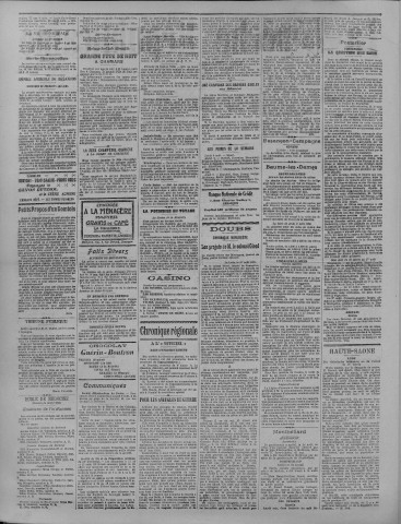 05/08/1922 - La Dépêche républicaine de Franche-Comté [Texte imprimé]