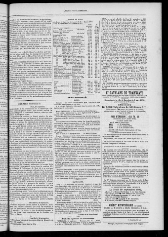 25/09/1876 - L'Union franc-comtoise [Texte imprimé]