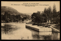 Besançon - Vue prise du Pont St-Pierre - Fort Bregille - Barrage St-Paul [image fixe] , Besançon : Edit. L. Gaillard-Prêtre - Besançon, 1912/1914