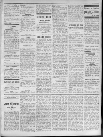 07/09/1913 - La Dépêche républicaine de Franche-Comté [Texte imprimé]
