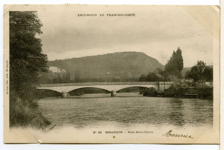 Besançon - Le Pont Saint-Pierre [image fixe] , Besançon : Teulet, édit., 1901-1904