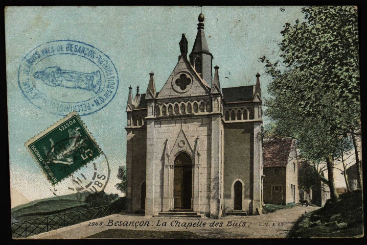 Besançon. La Chapelle des Buis [image fixe] , Besançon : L. V. & Cie, Aqua Photo, 1904/1911
