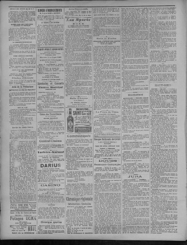 01/11/1923 - La Dépêche républicaine de Franche-Comté [Texte imprimé]