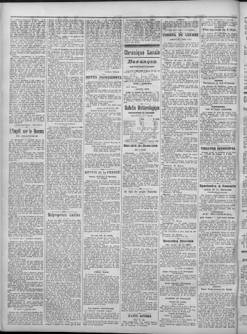04/03/1914 - La Dépêche républicaine de Franche-Comté [Texte imprimé]