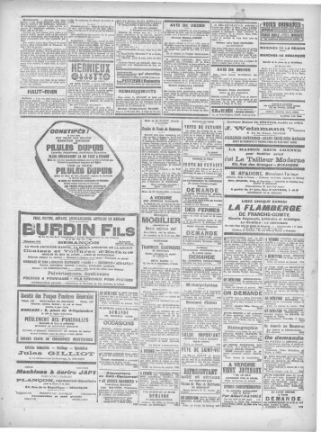 21/05/1919 - Le petit comtois [Texte imprimé] : journal républicain démocratique quotidien
