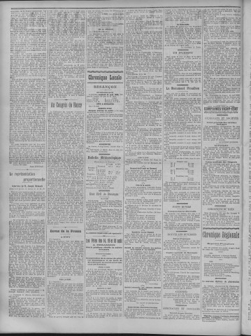 13/08/1909 - La Dépêche républicaine de Franche-Comté [Texte imprimé]