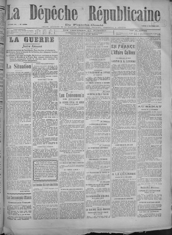 15/12/1917 - La Dépêche républicaine de Franche-Comté [Texte imprimé]