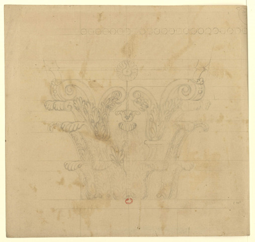 Plan des termes de Titus [Dessin] / [Pierre-Adrien Pâris] , [S.l.] : [s.n.], [1750-1799]