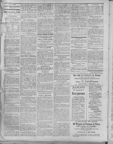 25/04/1919 - La Dépêche républicaine de Franche-Comté [Texte imprimé]