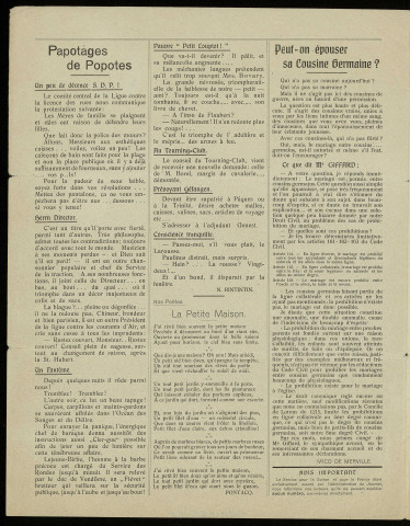 L'Anti-cafard [Texte imprimé] : journal des prisonniers de Tauberbischofsheim, Baden