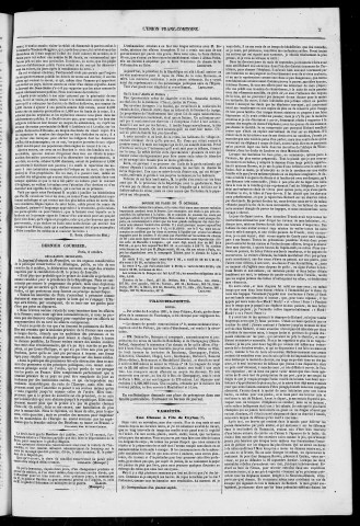 07/10/1851 - L'Union franc-comtoise [Texte imprimé]