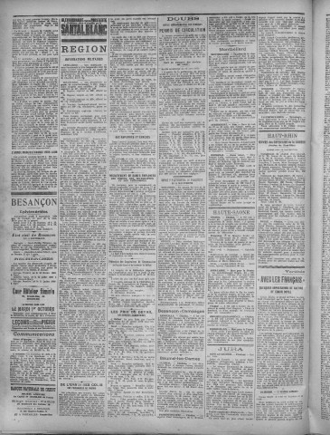 05/09/1918 - La Dépêche républicaine de Franche-Comté [Texte imprimé]