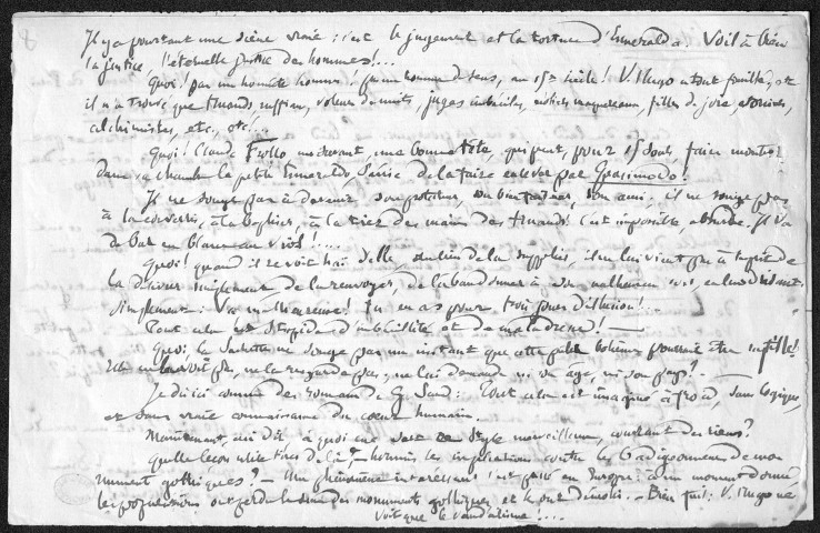 Ms 2879 - Tome VI. Pierre-Joseph Proudhon. Notes et écrits divers.
