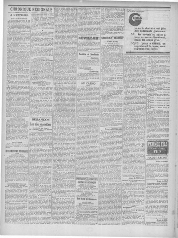 20/08/1928 - Le petit comtois [Texte imprimé] : journal républicain démocratique quotidien