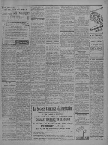 27/12/1932 - Le petit comtois [Texte imprimé] : journal républicain démocratique quotidien