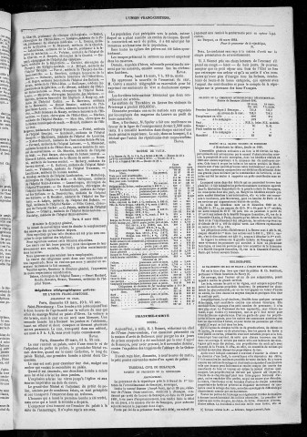 14/03/1881 - L'Union franc-comtoise [Texte imprimé]