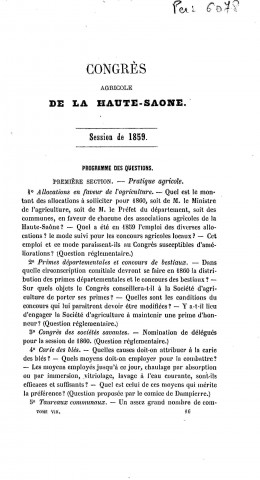 01/01/1859 - Recueil agronomique, industriel et scientifique [Texte imprimé]