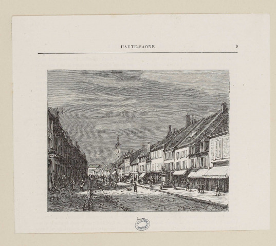Lure [estampe] : Haute-Saône / Barbant, H. Clerget , [S.l.] : [s.n.], [1860-1899]