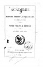 01/01/1923 - Procès verbaux et mémoires [Texte imprimé] /