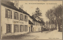 St-Claude-Besançon. - La Gendarmerie [image fixe] , Besançon : Edition C. Lardier ; Phototypie artistique de l'Est, 1913