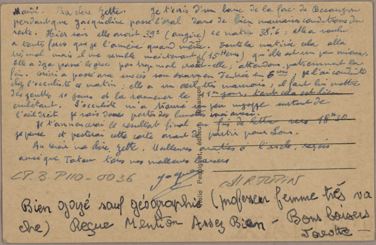 Besançon-Les-Bains. - Au premier plan : la Porte Rivotte. / [image fixe] , Besnçon : Hélio Péquignot, éditeur, Besançon, 1904/1934