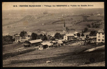 Frontière Franco-Suisse - Village des Brenets et Vallée du Doubs. [image fixe] , Besançon ; Dijon : Edition des Nouvelles Galeries : Bauer-Marchet et Cie Dijon (dans un cercle), 1904/1916