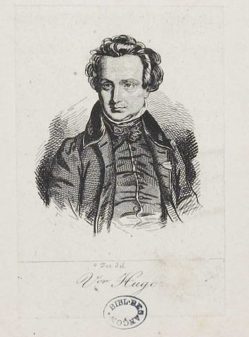 V.or Hugo [image fixe] / A. Duc del ; Réville sculp. ; Chamoin sculp. 1835
