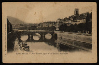 Besançon. Pont Battant. Quai Veil Picard. Rosemont [image fixe] , Lons-le-Saunier : Raoul Chapuis, 1897/1903