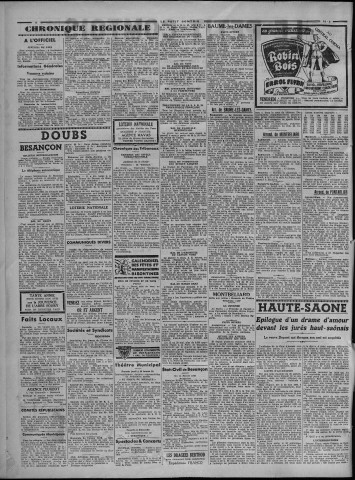 15/02/1939 - Le petit comtois [Texte imprimé] : journal républicain démocratique quotidien