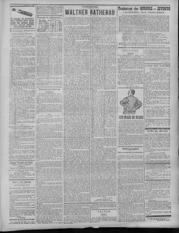 15/07/1921 - La Dépêche républicaine de Franche-Comté [Texte imprimé]
