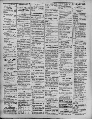11/06/1926 - La Dépêche républicaine de Franche-Comté [Texte imprimé]
