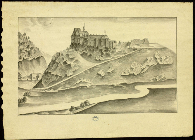 Château de Joux [dessin] , [S.l.] : [s.n.], [s.d.]