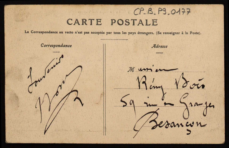 Environs de Besançon - La Barraque des Violons [image fixe] , Besançon : J. Liard édit., 1904/1908
