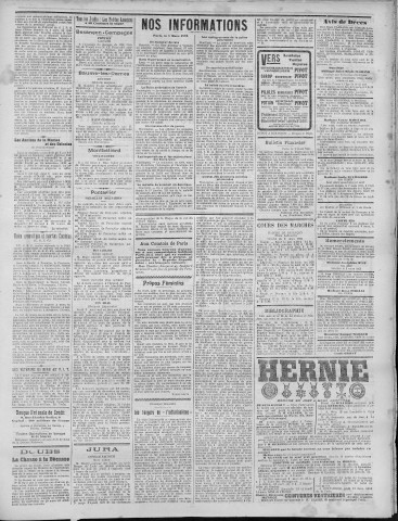 09/03/1921 - La Dépêche républicaine de Franche-Comté [Texte imprimé]