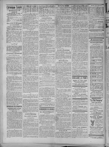 13/02/1917 - La Dépêche républicaine de Franche-Comté [Texte imprimé]