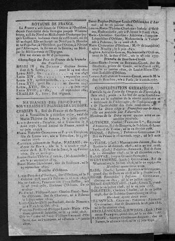 L'Anabaptiste ou le cultivateur par expérience [Texte imprimé] : almanach nouveau /