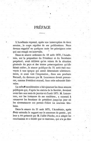01/01/1872 - Séances publiques [Texte imprimé] /