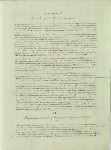 Etudes d'architecture / Pierre-Adrien Pâris. Tome II. 1ère partie, Eglises et édifices publics , [S.l.] : [P.-A. Pâris], [1700-1800]