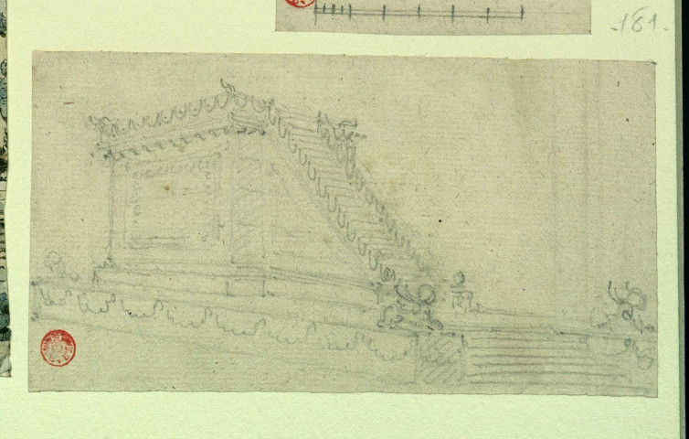 Motif pour décor de théâtre / Pierre-Adrien Pâris , [S.l.] : [P.-A. Pâris], [1700-1800]