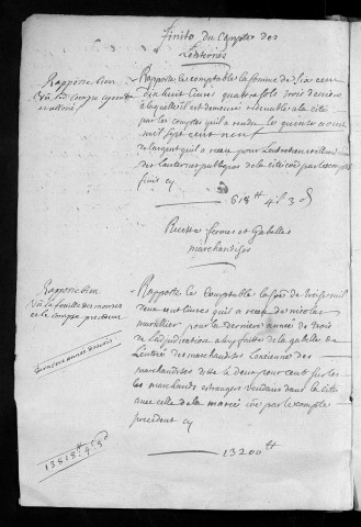 Comptes de la Ville de Besançon, recettes et dépenses, Compte de François Varin (1709)