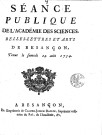 1754 - Séance publique