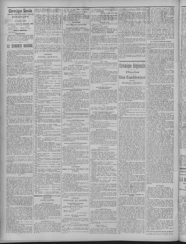 22/11/1909 - La Dépêche républicaine de Franche-Comté [Texte imprimé]