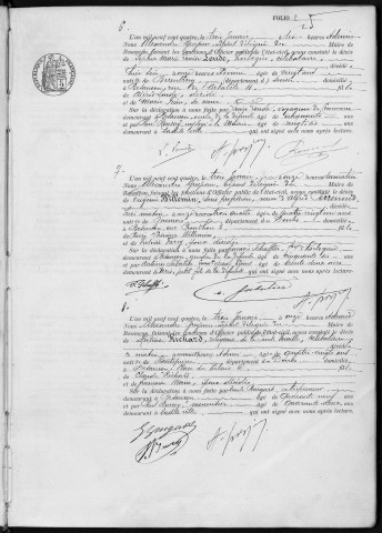 Registre des décès, 1904